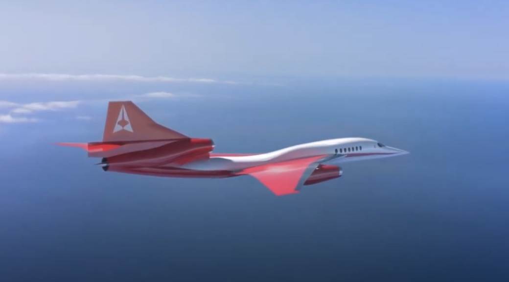  supersonični avion aerion konkord  