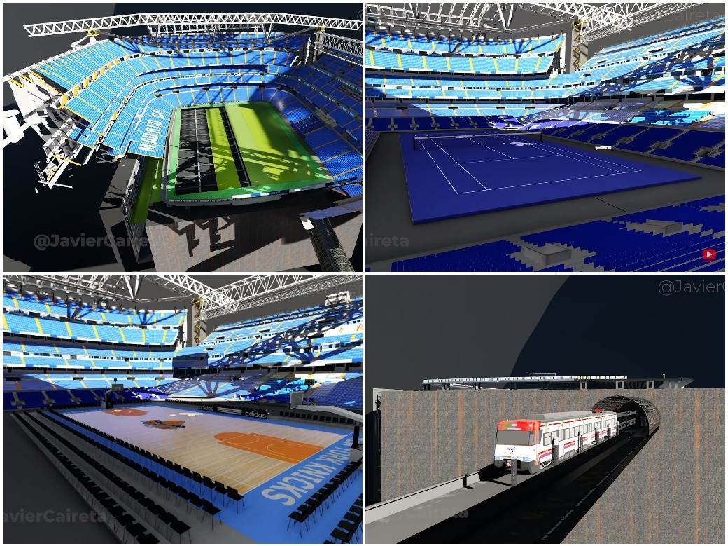  real madrid novi stadion koncept video snimak primera 