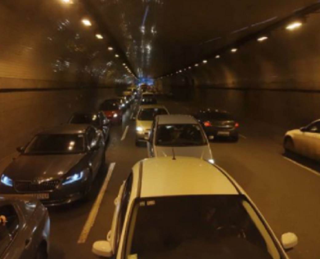  terazijski tunel udes sudar saobracaj beograd 