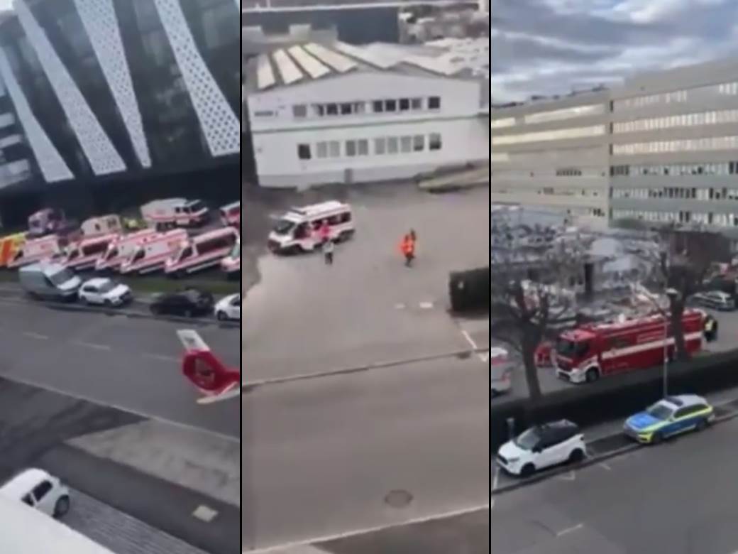  nemacka lidl eksplozija zgrada posiljka bomba povredjeni video snimak 