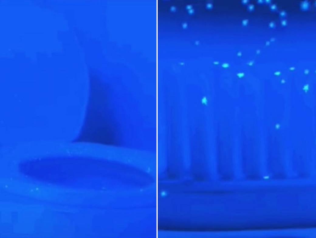  bakterije iz wc solje sirenje po kupatilu uv svetlo video 