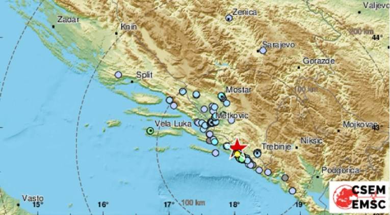  novi zemljotres pogodio hrvatsku epicentar kod dubrovnika 