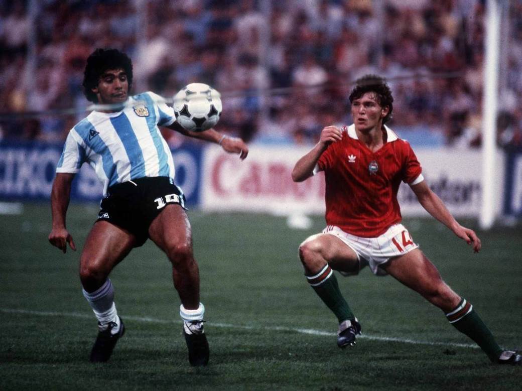  dijego maradona debi argentina madjarska bozja ruka gol 