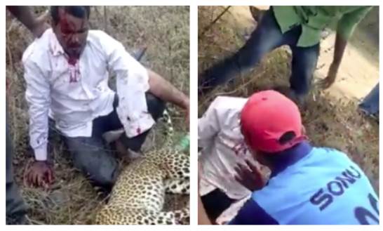  indijac ubio leoparda golim rukama napao mu zenu i dete 