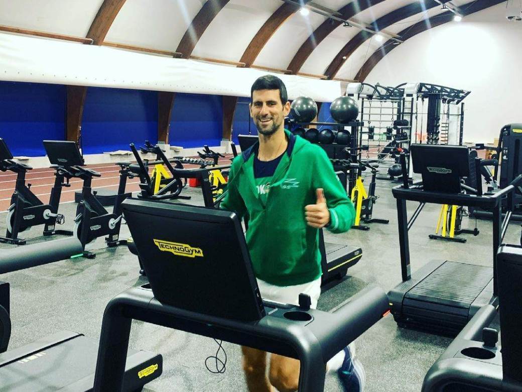  novak djokovic u beogradu trenira teniski centar novak foto instagram 