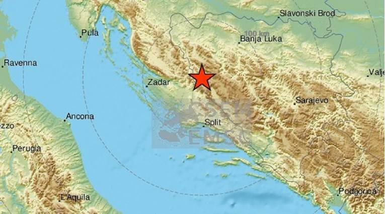  zemljotres pogodio bih na granici sa hrvatskom bosansko grahovo 