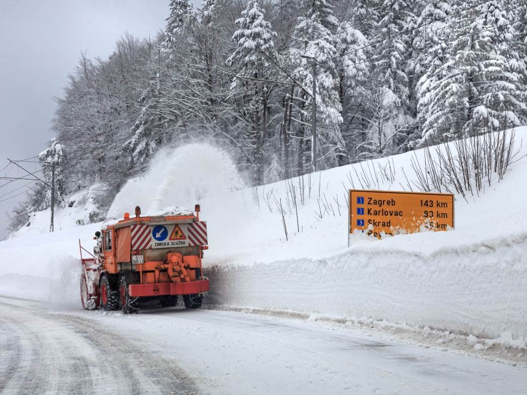  sneg hrvatska autoput saobracaj 