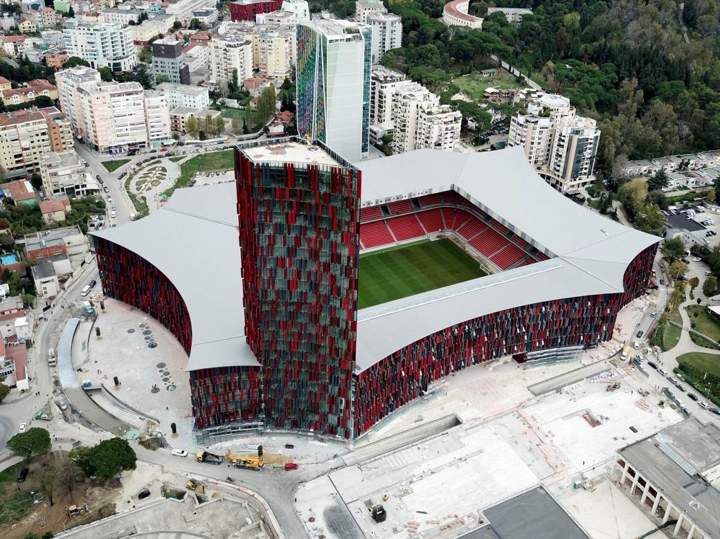  air albanija albanski stadion greska ne dobija svetlost er albanija foto 