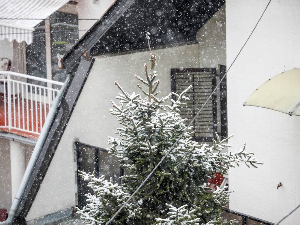  sneg u beogradu vremenska prognoza zahlađenje 