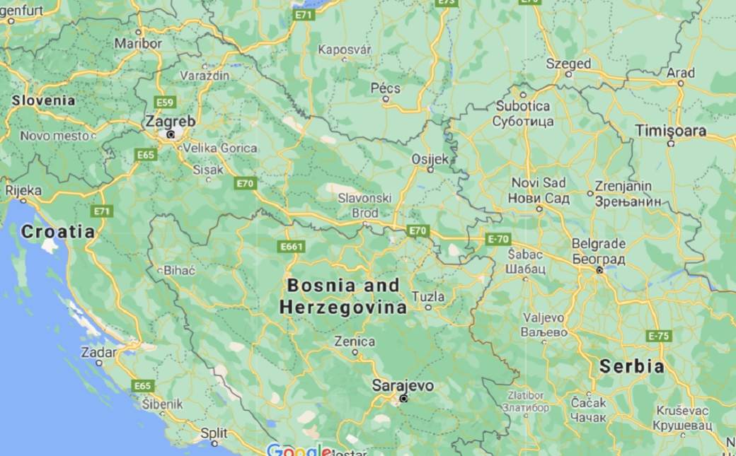  hrvatska mapa karta do beograda sdp josko klisovic 