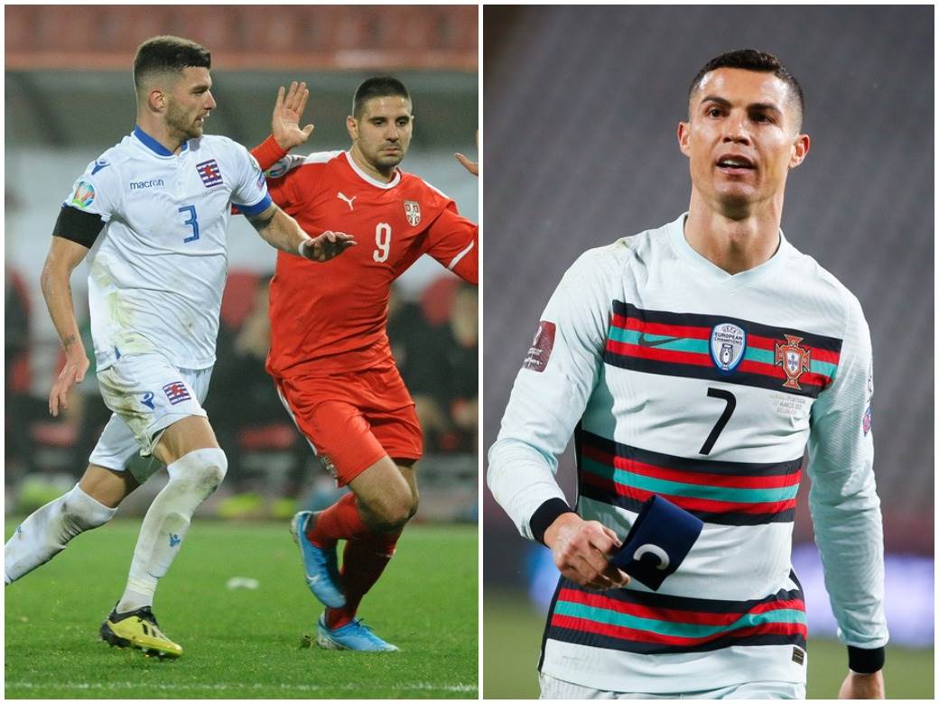  luksemburg srbija portugal kristijano ronaldo kvalifikacije svetsko prvenstvo 2022 