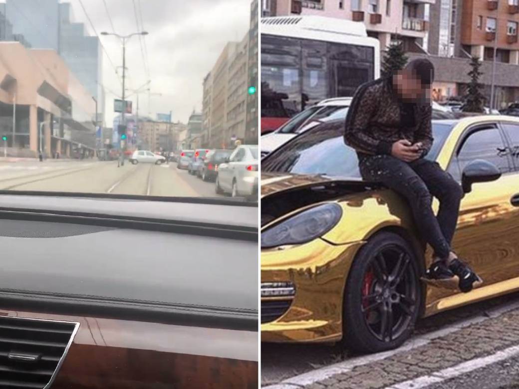  nikola keljanović bahata voznja slavija instagram video 
