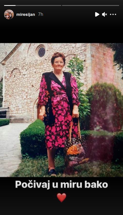  goca bozinovska mirko sijan baka radmila preminula instagram video 