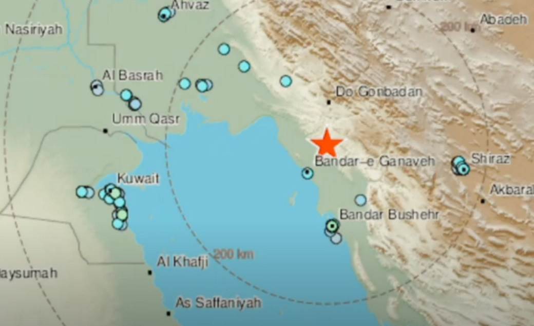  zemljotres u iranu 2021 