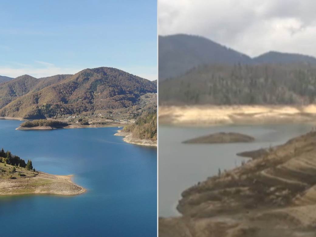  zaovinsko jezereo nestaje voda hidroelektrana 