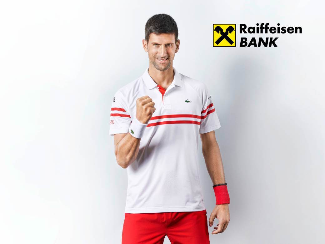 Novak Djokovic i raiffeisen banka potpisali partnerstvo 