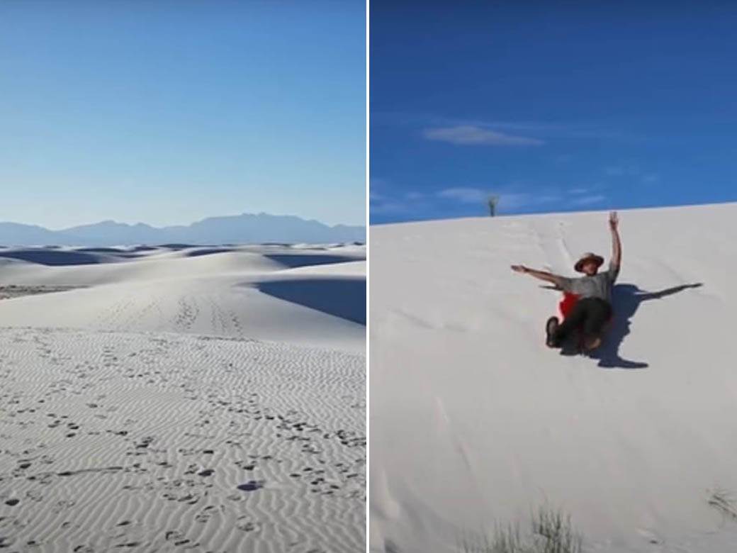  bela pustinja amerika foto video snimak 