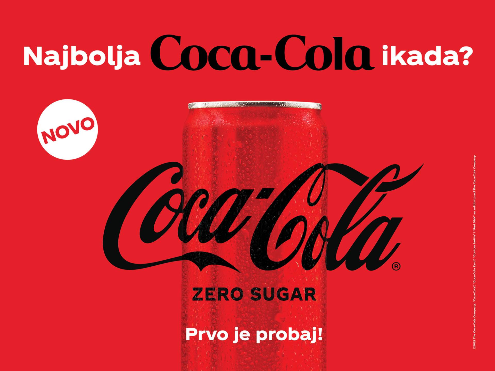 nova coca cola zero sugar 