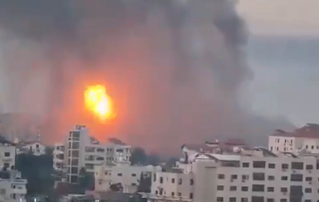  izrael hamas palestina napadi tel aviv bombardovanje rakete video 