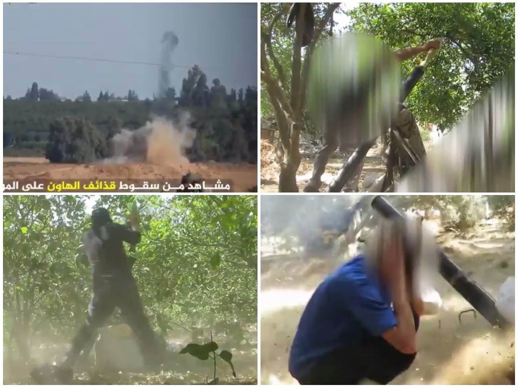 hamas napad minobacaci bombardovanje ubijeni strani drzavljani video 