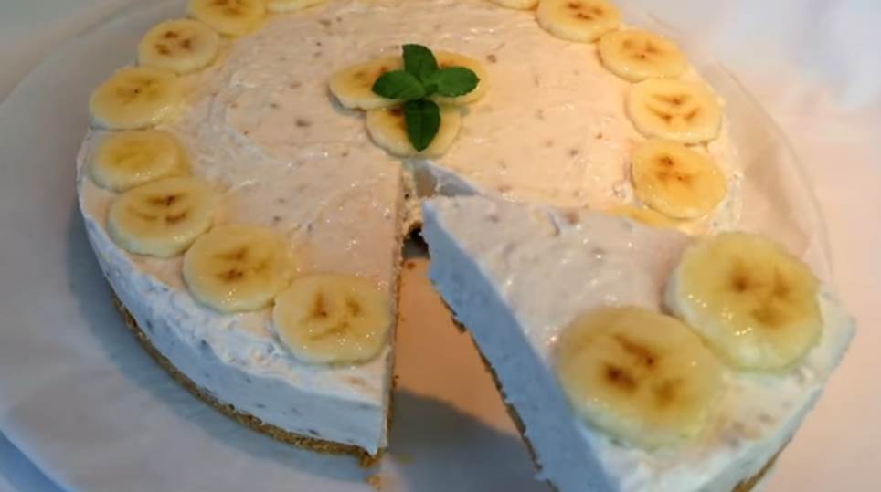 ledena torta sa bananama cizkejk recepti 