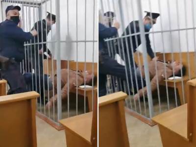  Belorusija pokušaj samoubistva sudnica 