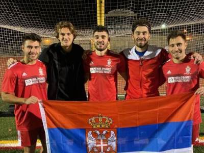  Hrvati bacili zastavu Srbije posle fudbalskog meča u Americi 