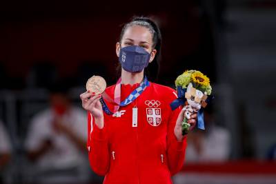  Tijana Bogdanović osvojila bronzu na Olimpijskim igrama, čestitao joj ministar Vanja Udovičić 