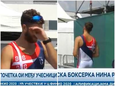 Martin Mačković srpski veslač zaplakao uživo na Olimpijskim igrama 