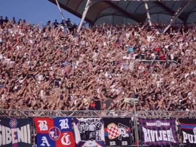  Navijači Hajduka skandirali protiv Srba 