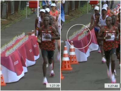  Maratonac namerno srušio flaše s vodom na Olimpijskim igrama 
