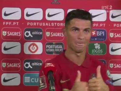  Kristijano Ronaldo napustio intervju 