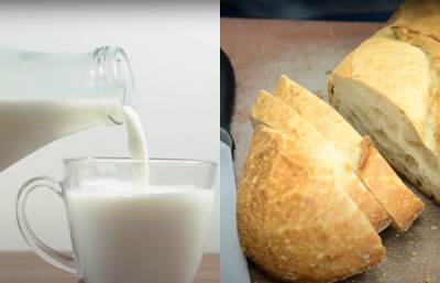 mleko i hleb 