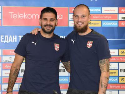 Aleksandar Mitrović i Predrag Rajković pred Luksemburg 