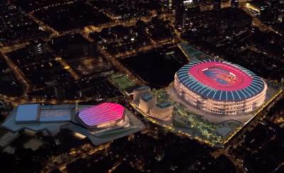  Barselona predstavila novi stadion Nou Kamp 