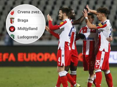 Kako Zvezda može do prvog mesta u grupi Lige Evrope 