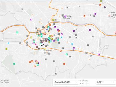 Interaktivna mapa grada Niša 