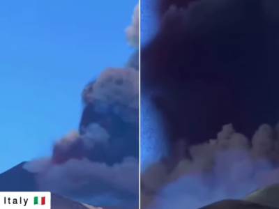 Nova erupcija vulkana Etna 