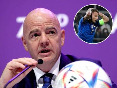 Infantino bi plakao što Italija ne igra Svetsko prvenstvo 