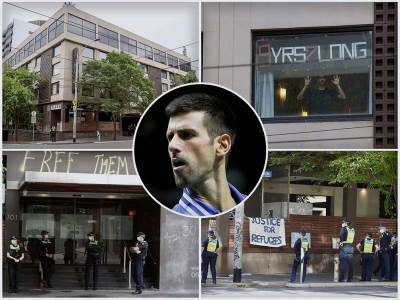  Migranti pušteni iz hotela u Melburnu zahvaljujući Đokoviću 