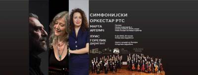  Spektakularna Marta Argerič sa Simfonijskim orkestrom RTS 