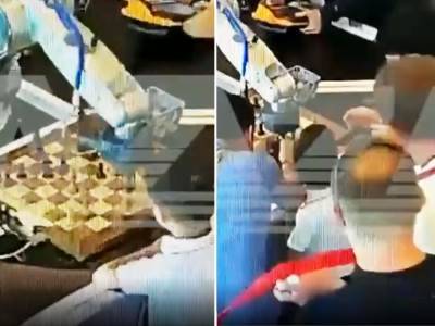  Robot slomio prst dečaku na turniru u šahu u Moskvi 
