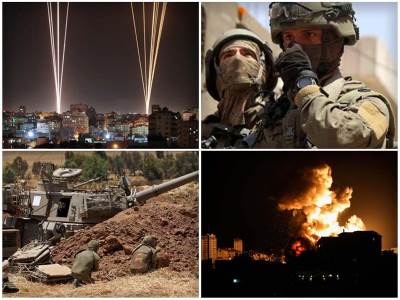  Bombardovanje izraelske vojske u pojasu Gaze 