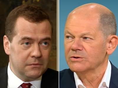  Dmitrij Medvedev odbrusio Olafu Šolcu 