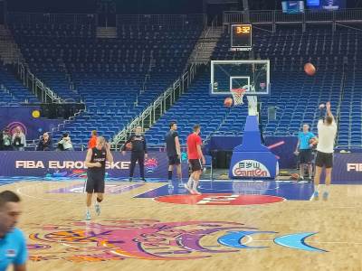  Košarkaši Srbije prvi trening u Berinu na Eurobasketu 