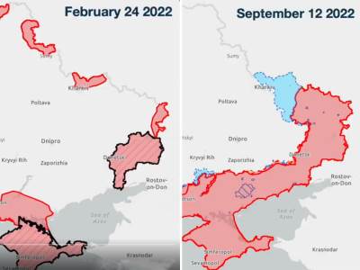  Mapa fronta u Ukrajini Rusija gubi rat 