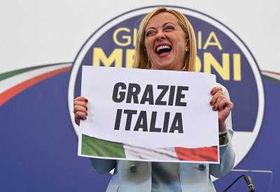  Meloni pobedila na izborima u Italiji 