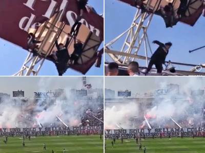  Tribina sa navijačima se urušila na stadionu u Čileu 