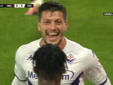  Luka Jović dao gol za Fiorentinu protiv Hartsa 