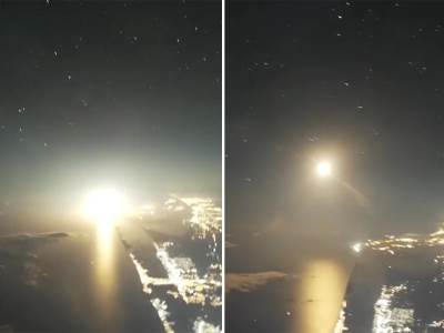  NASA raketa snimak iz aviona 